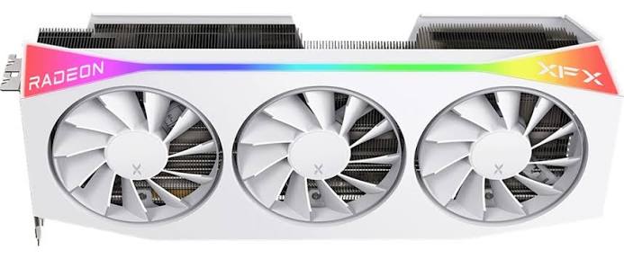 XFX MERCURY RX 9070 XT RGB WHITE 12GB PCX - immagine 4