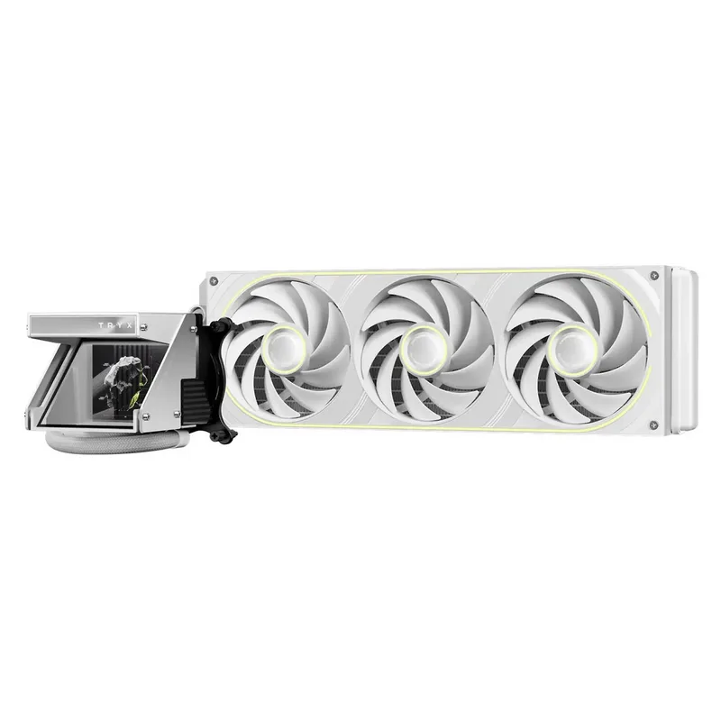 TRYX HOLO 360 ARGB IPS LCD 360mm WHITE - immagine 4