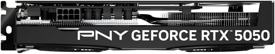 PNY GEFORCE RTX 5050 DUAL FAN BLACK 8GB - immagine 4