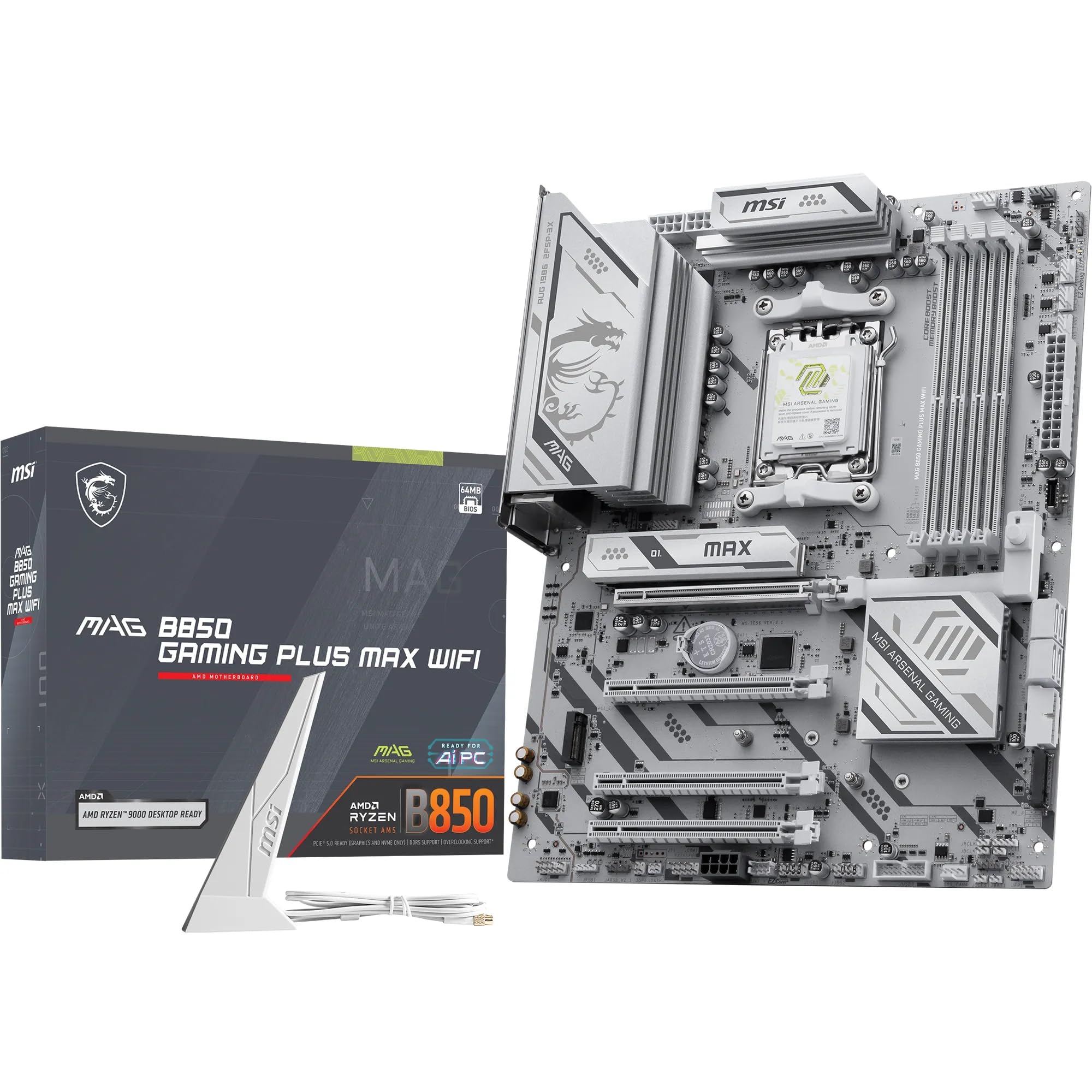 MSI MPG B850 GAMING GAMING PLUS MAX WIFI AM5 ATX