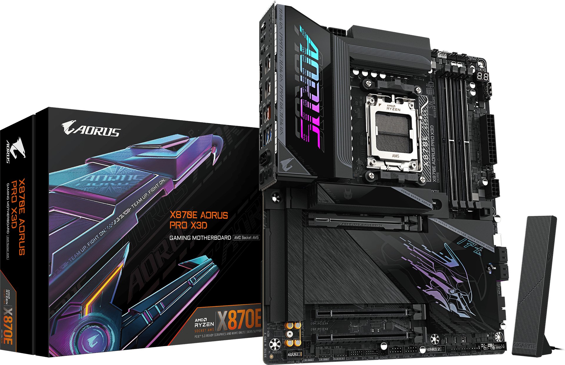 GIGABYTE X870E AORUS PRO X3D SKAM5 ATX