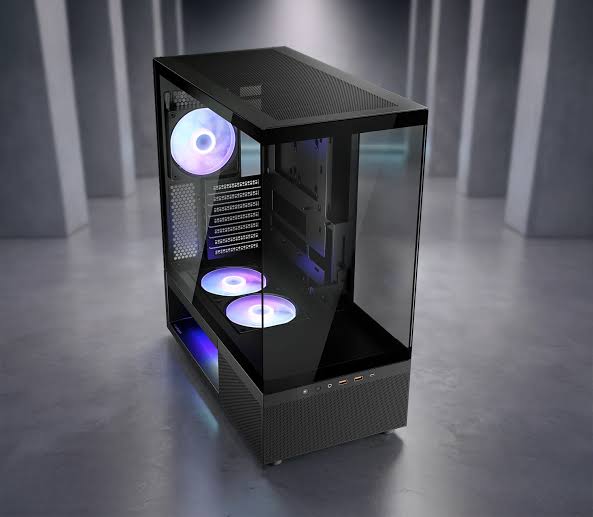 CASE COUGAR CFV220 ARGB BLACK ATX - immagine 2